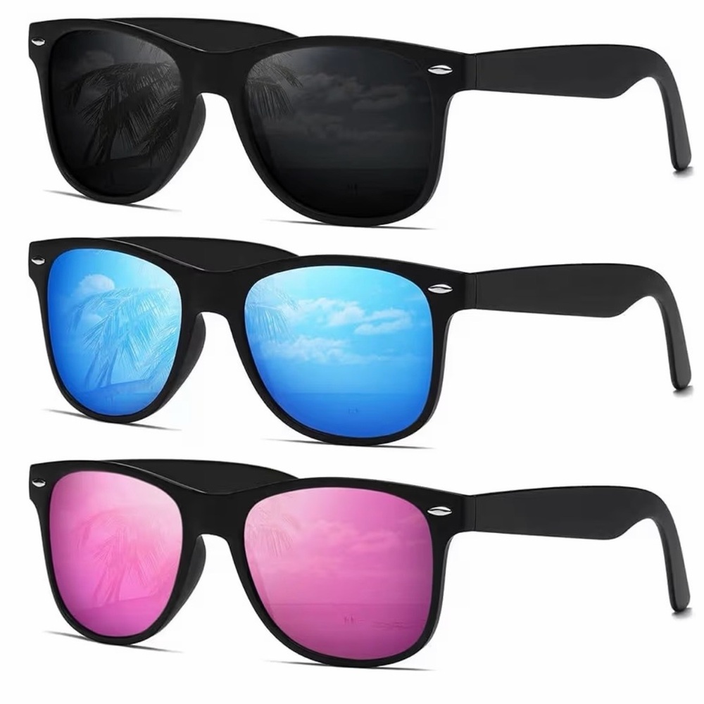Set of 3 Demikos Polarized Sunglasses
